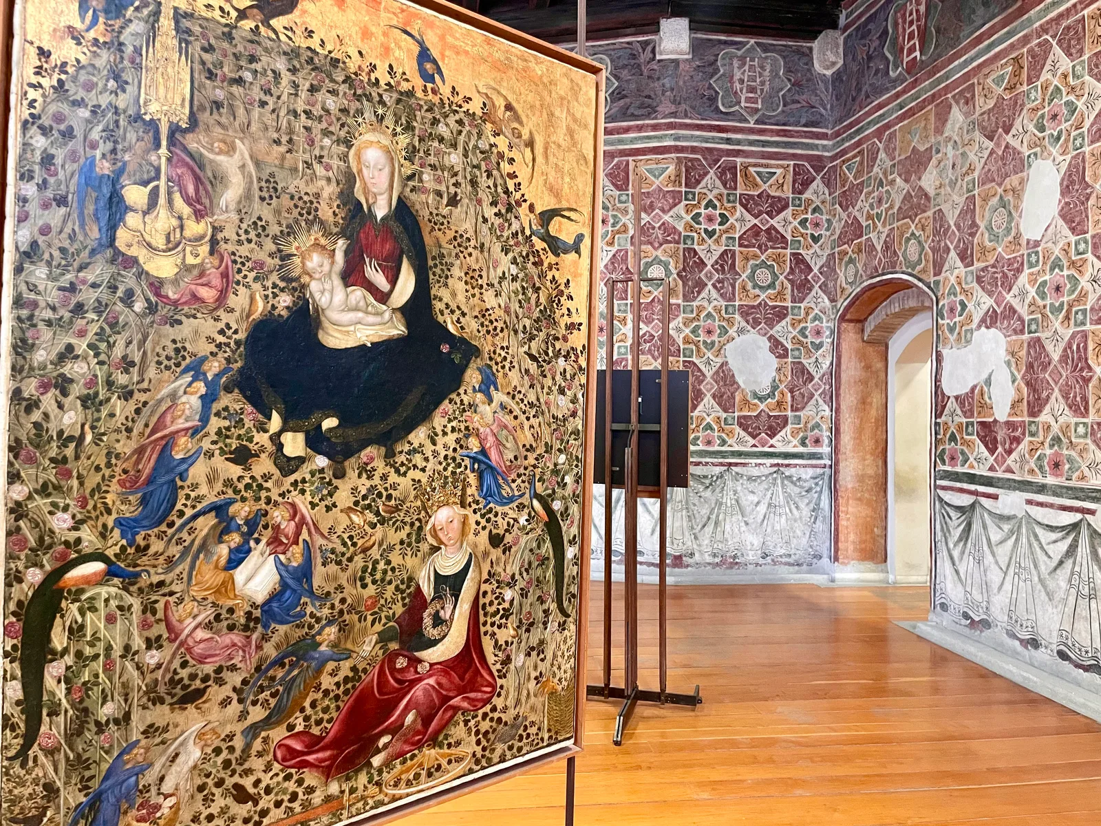 Interior at Castelvecchio Museum Verona — travel photo