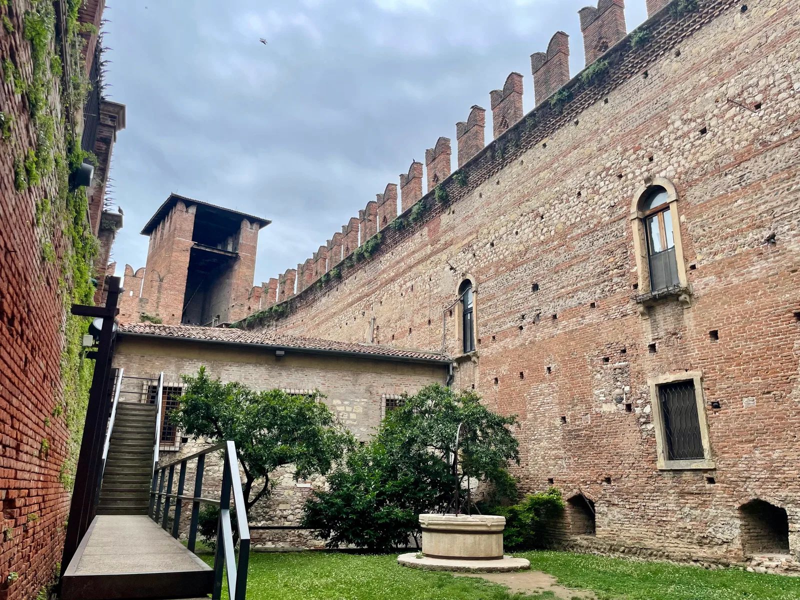 Details at Castelvecchio Museum Verona — travel photo