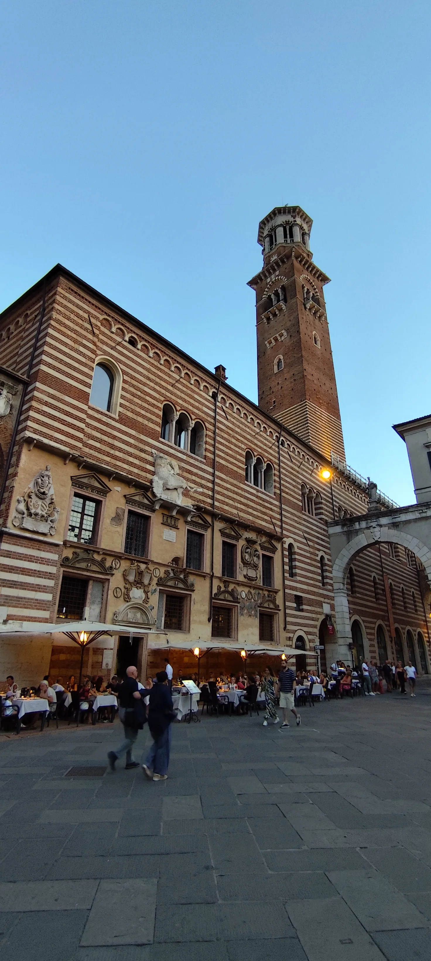 Main view at Courtyard Of The Old Market Verona — travel photo