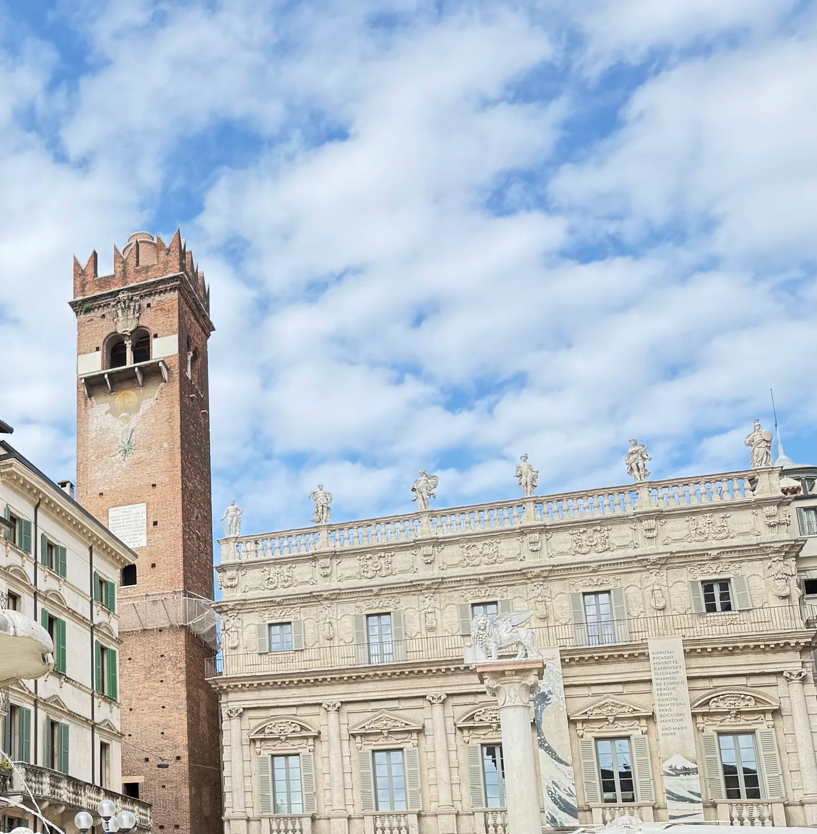 Details at Gardello Tower Verona — travel photo