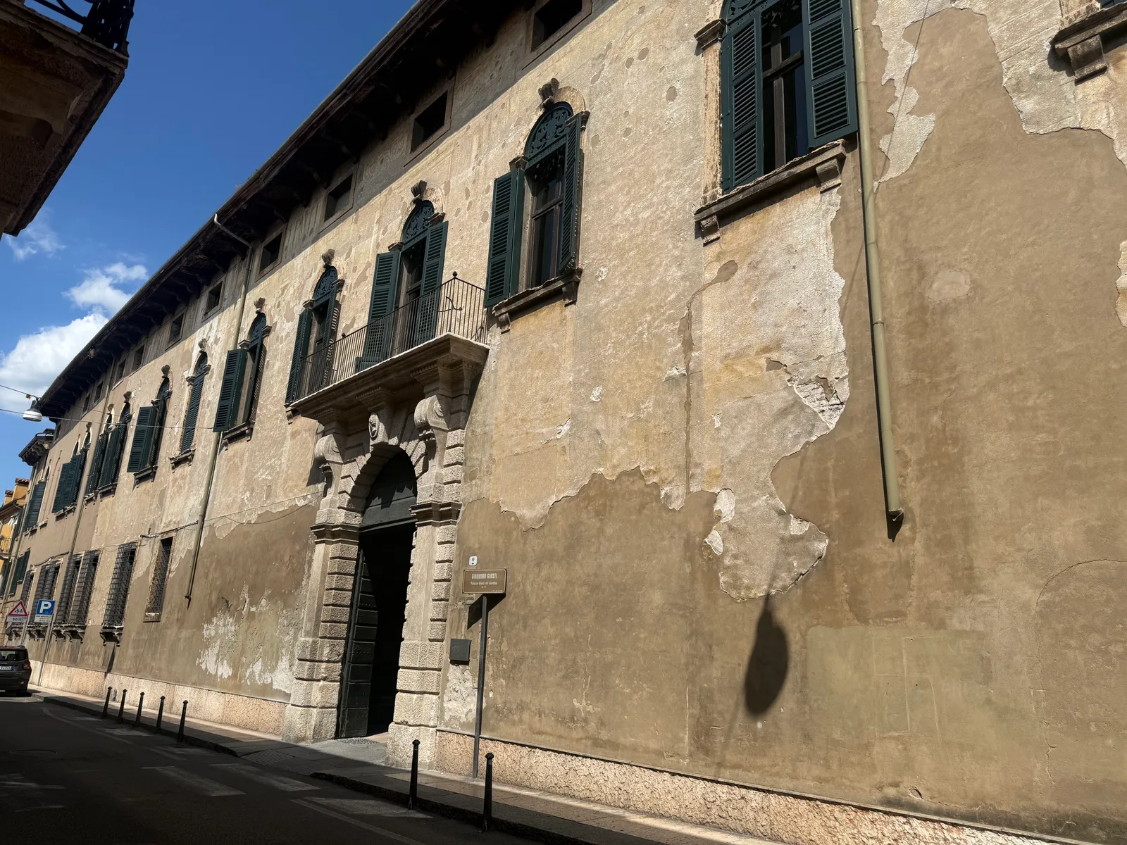 Main view at Giusti Garden Verona — travel photo