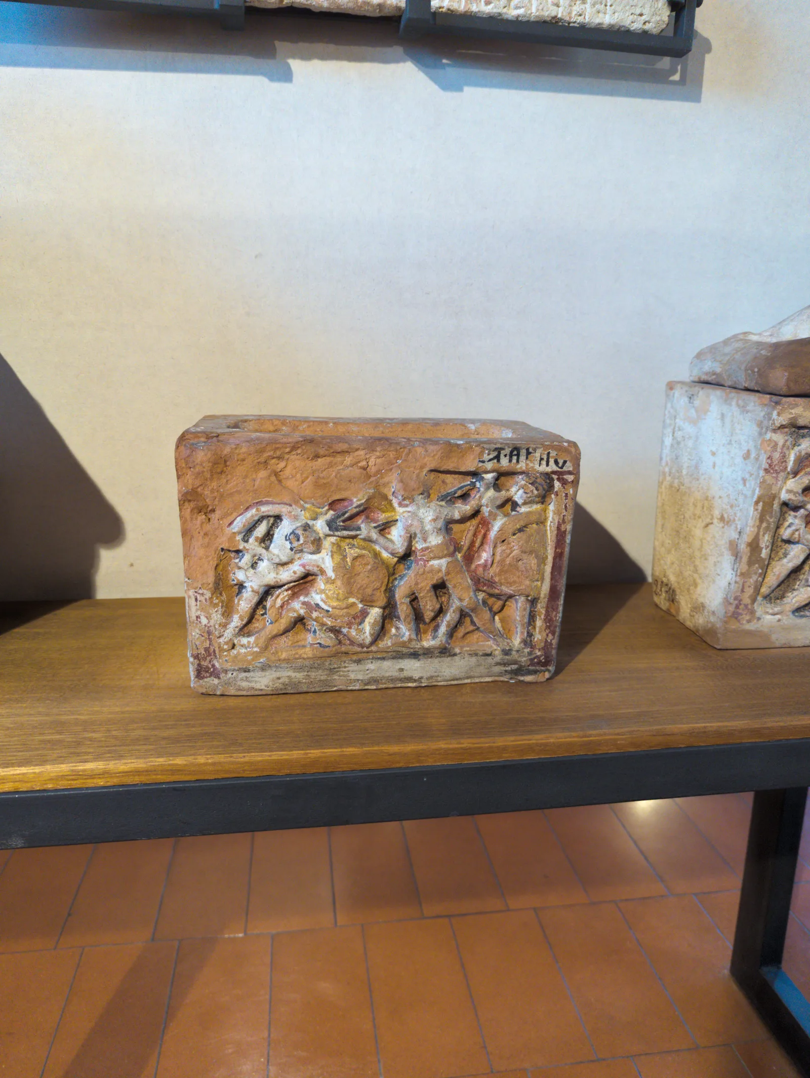 Atmosphere at Museo Lapidario Maffeiano Verona — travel photo