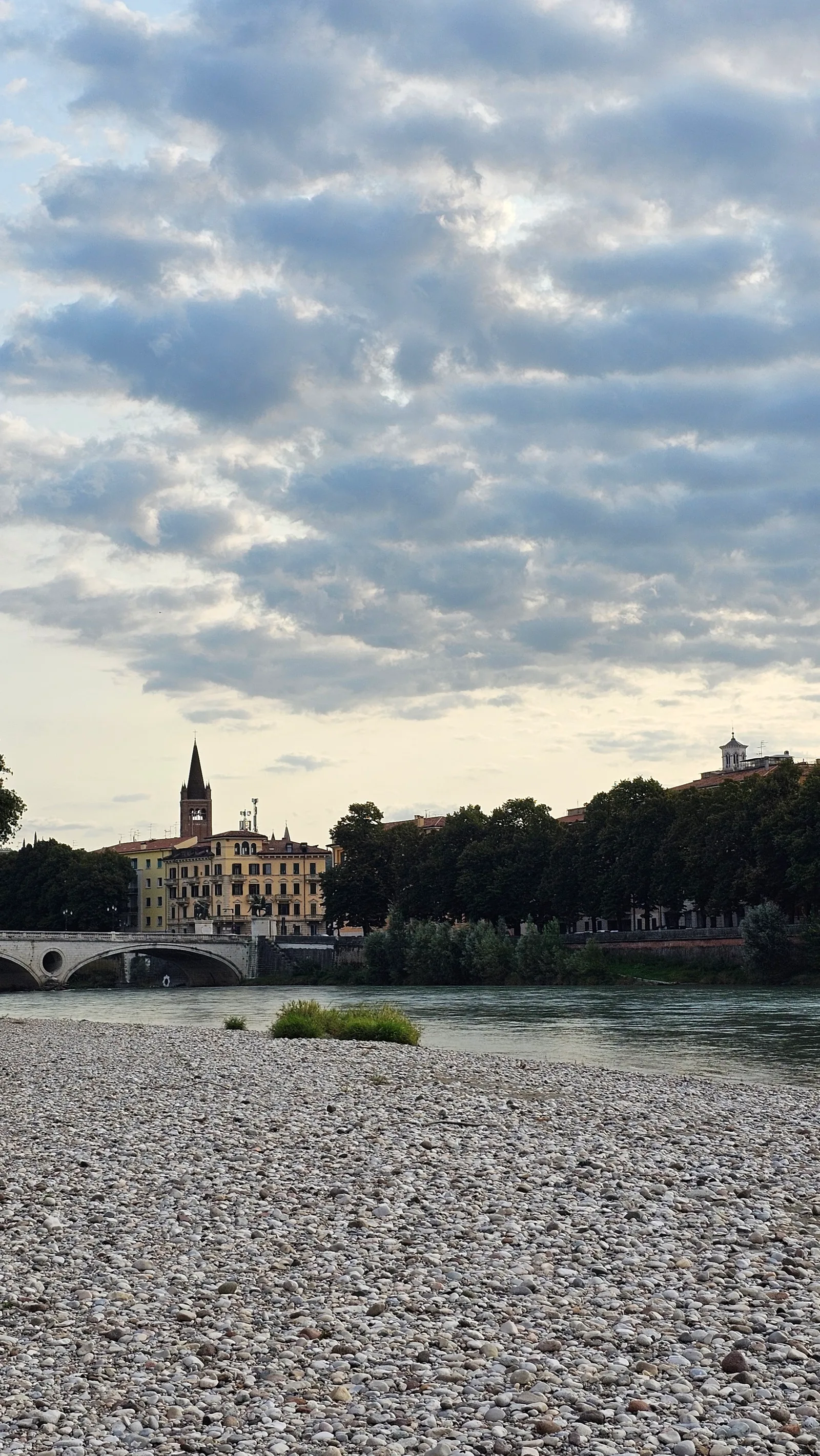 Interior at Panorama Ponte di Castelvecchio Verona — travel photo