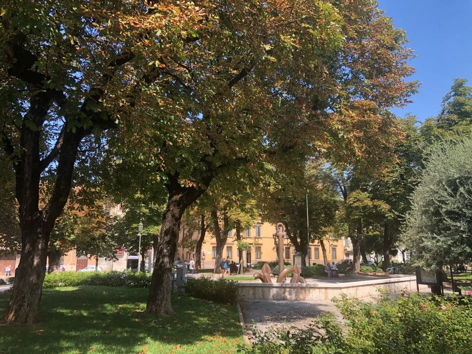 Interior at Parco Piazza Pradaval Verona — travel photo