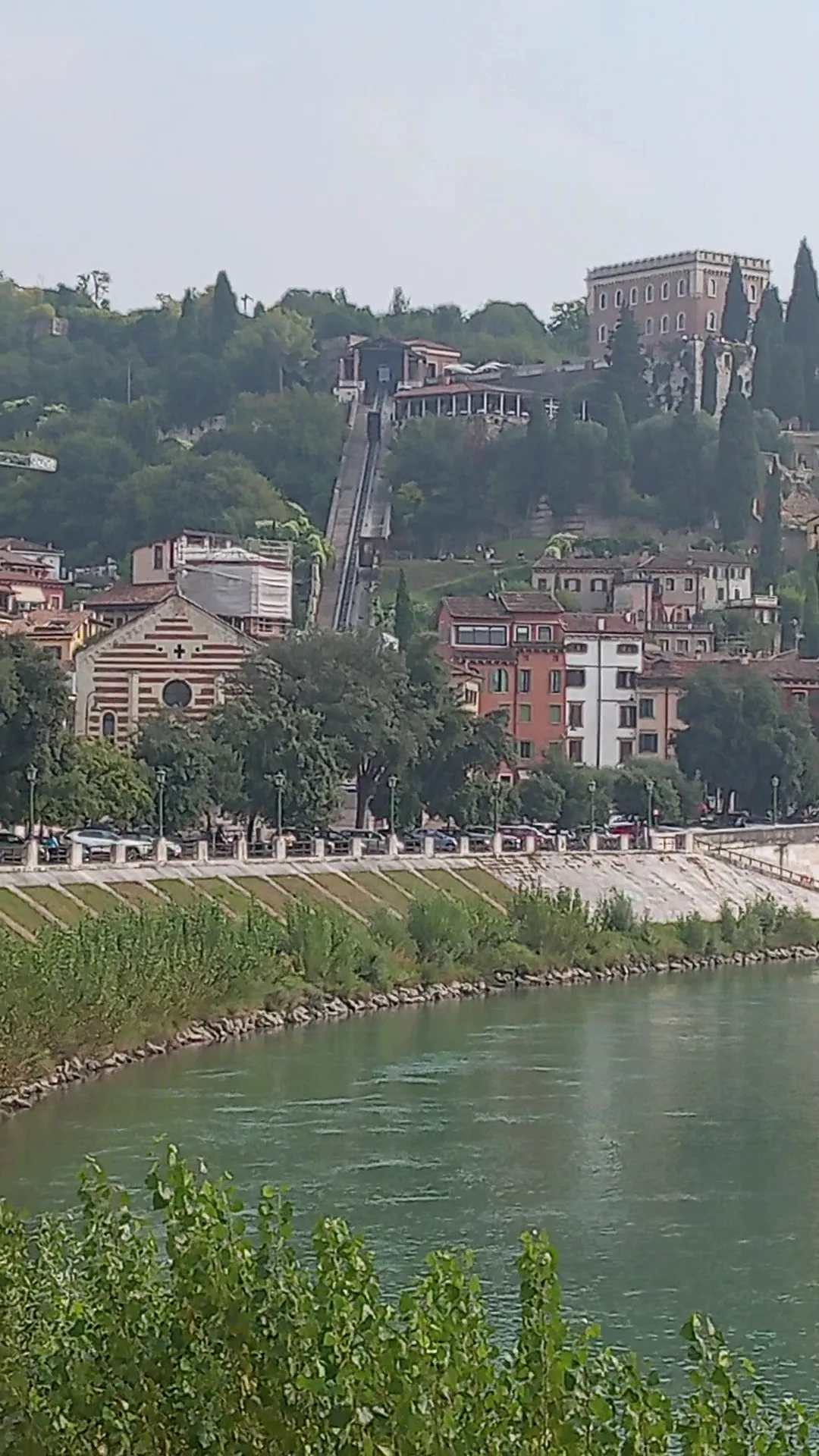 Main view at Plinio Codognato Public Garden Verona — travel photo