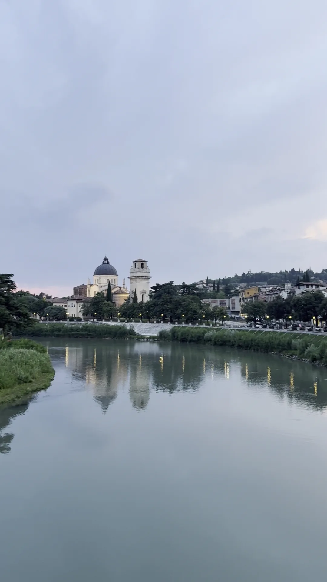 Atmosphere at Ponte Pietra Verona — travel photo