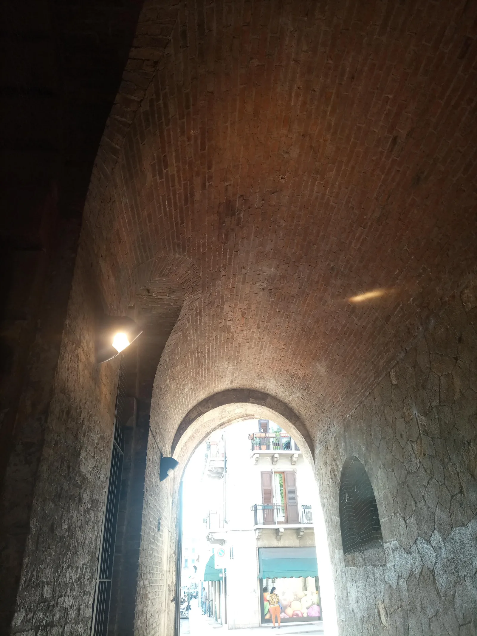 Details at Porta Vescovo Verona Verona — travel photo