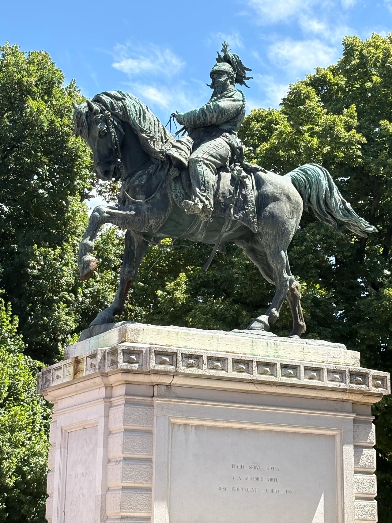Statua di Vittorio Emanuele II