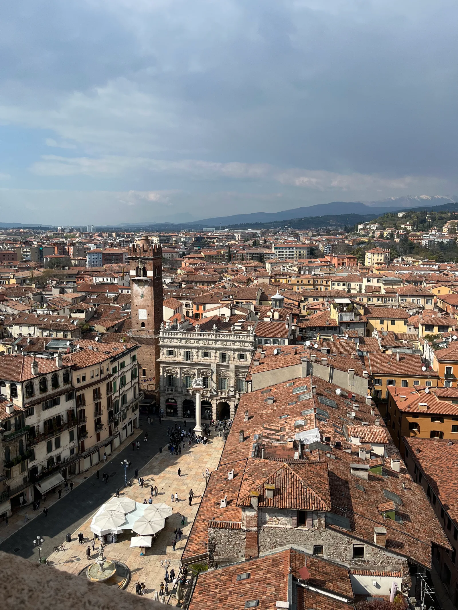 Interior at Torre dei Lamberti Verona — travel photo