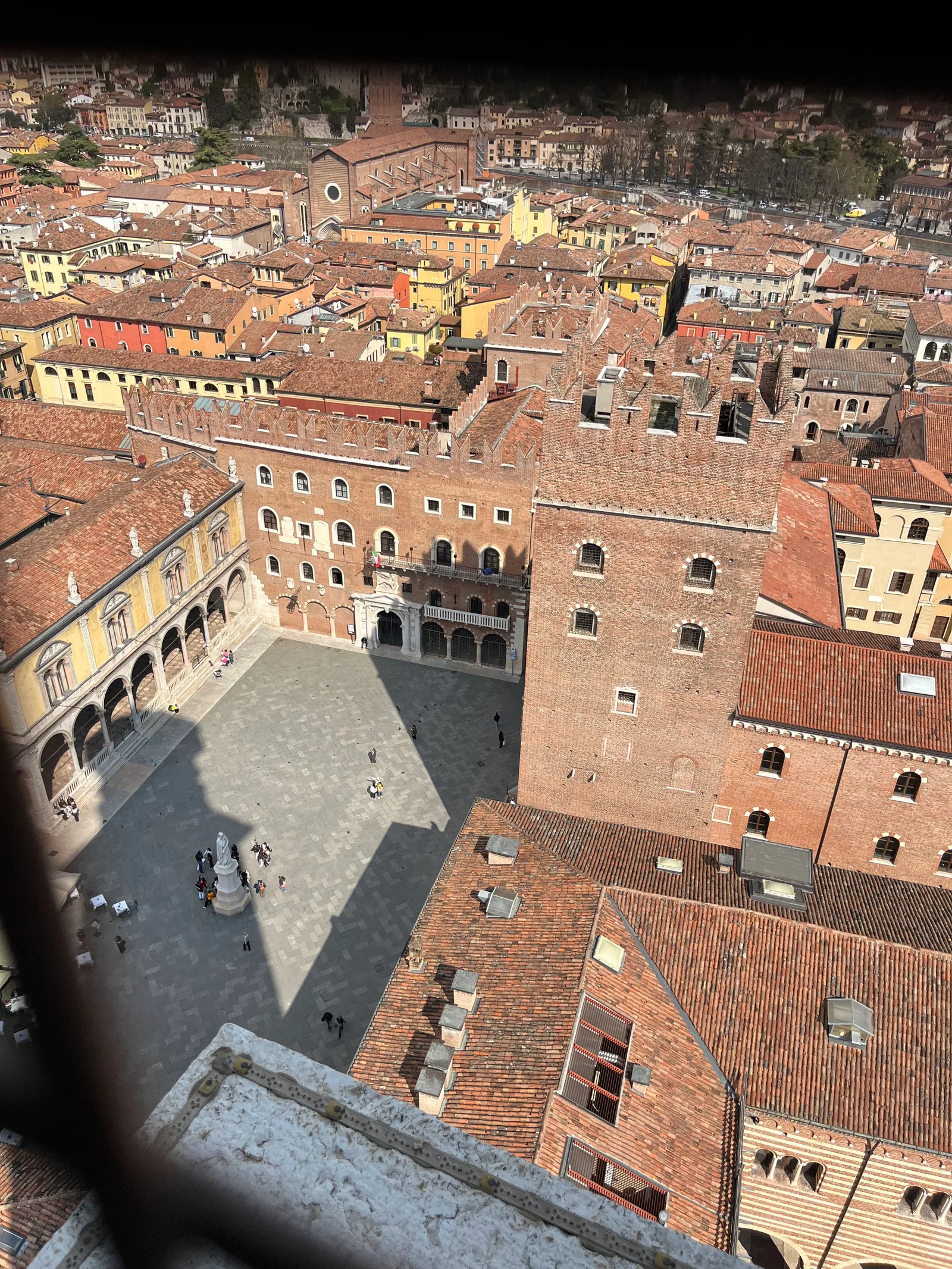 Details at Torre dei Lamberti Verona — travel photo