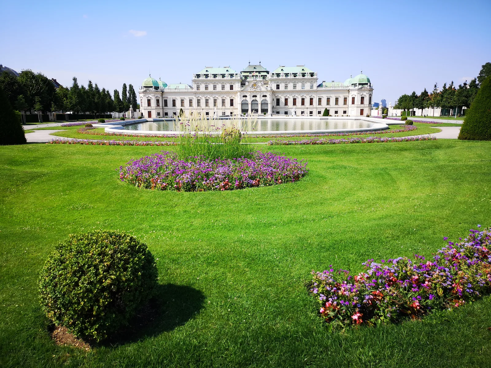 Interior at Alpengarten im Belvedere Vienna — travel photo