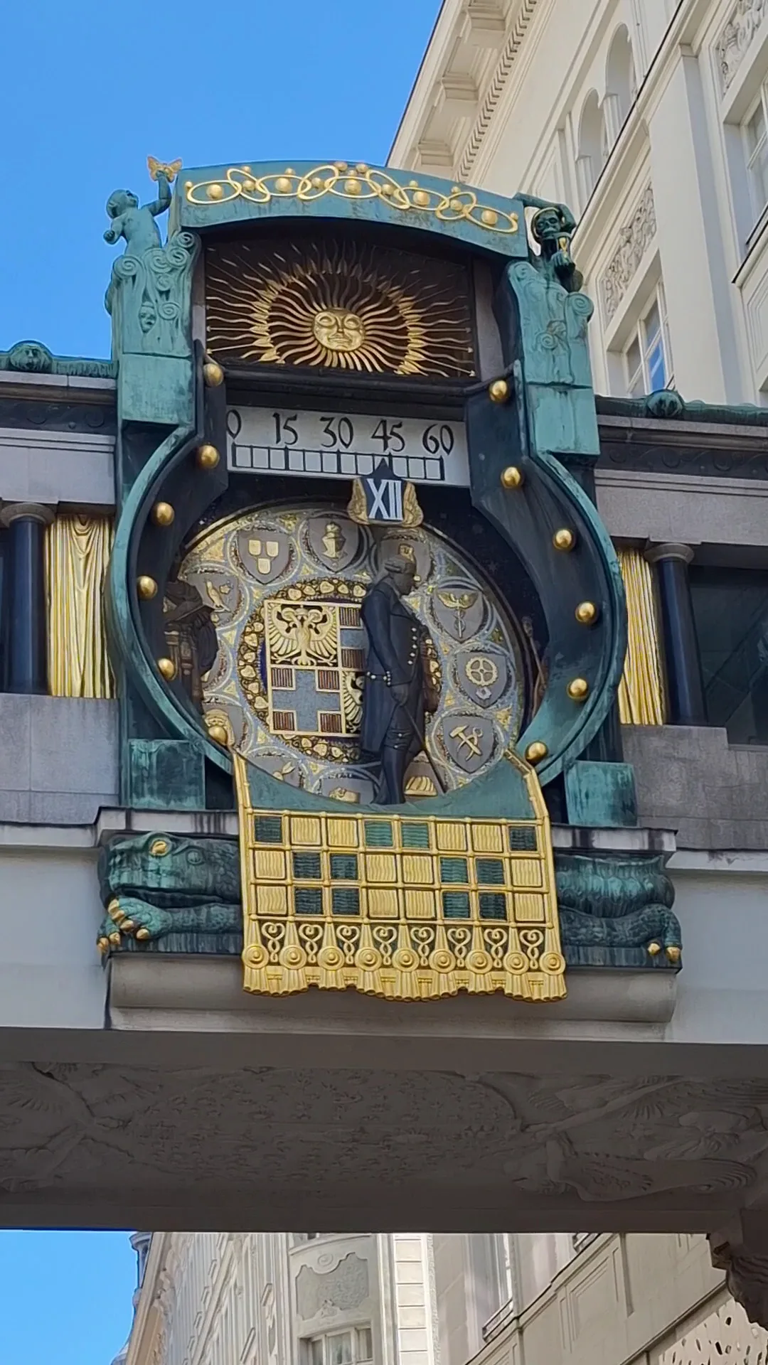 Interior at Ankeruhr Vienna — travel photo