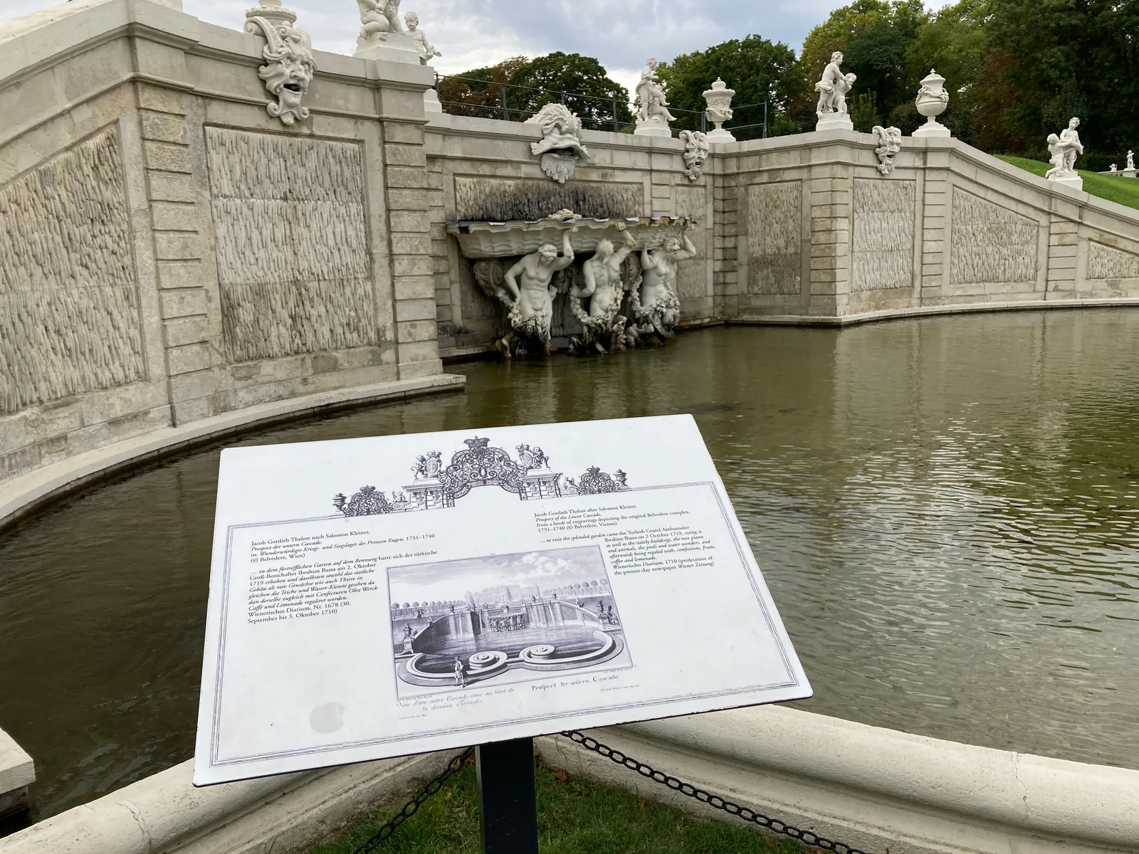 Atmosphere at Belvedere Palace Vienna — travel photo
