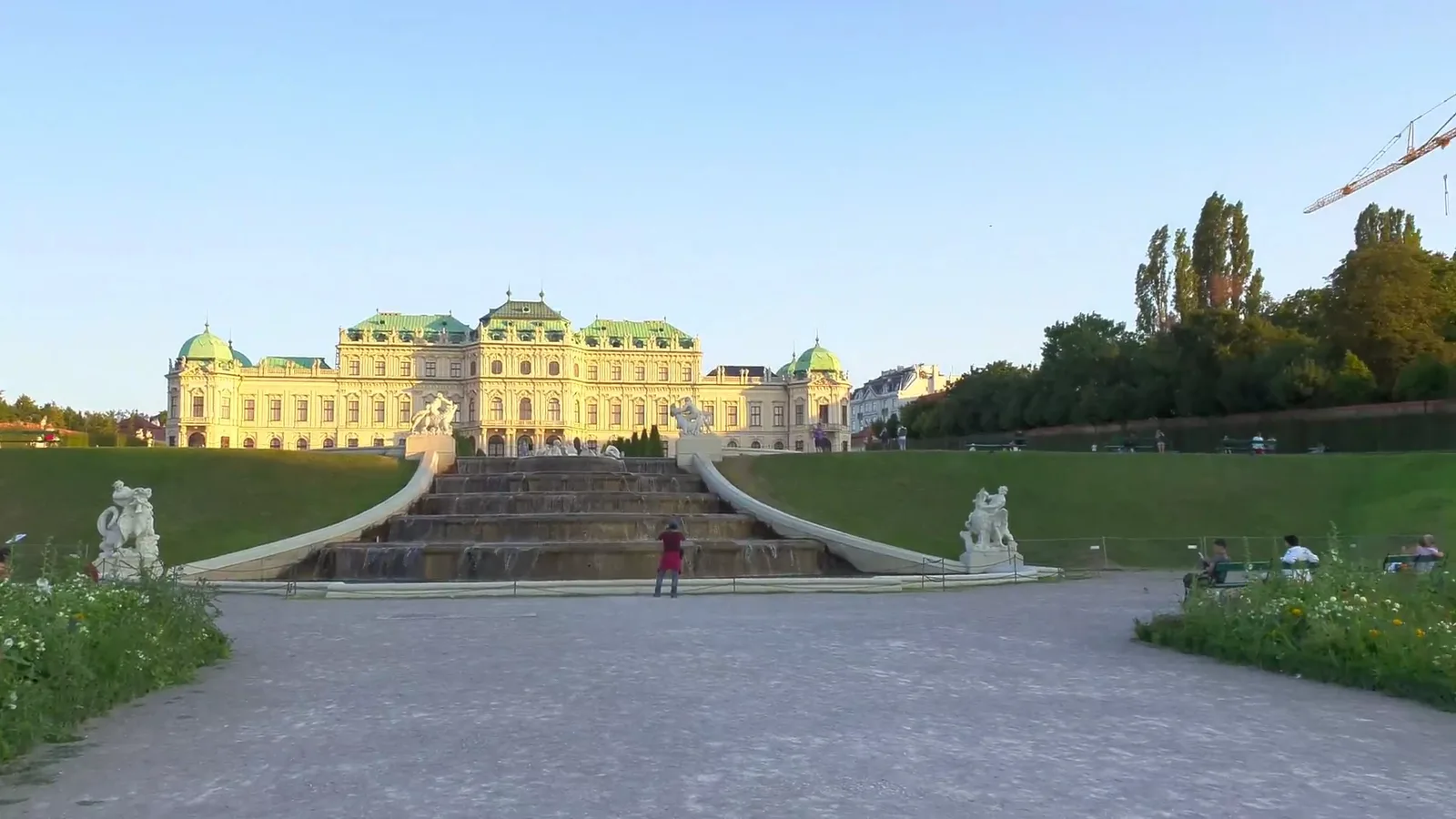 Details at Belvedere-Schlossgarten Vienna — travel photo
