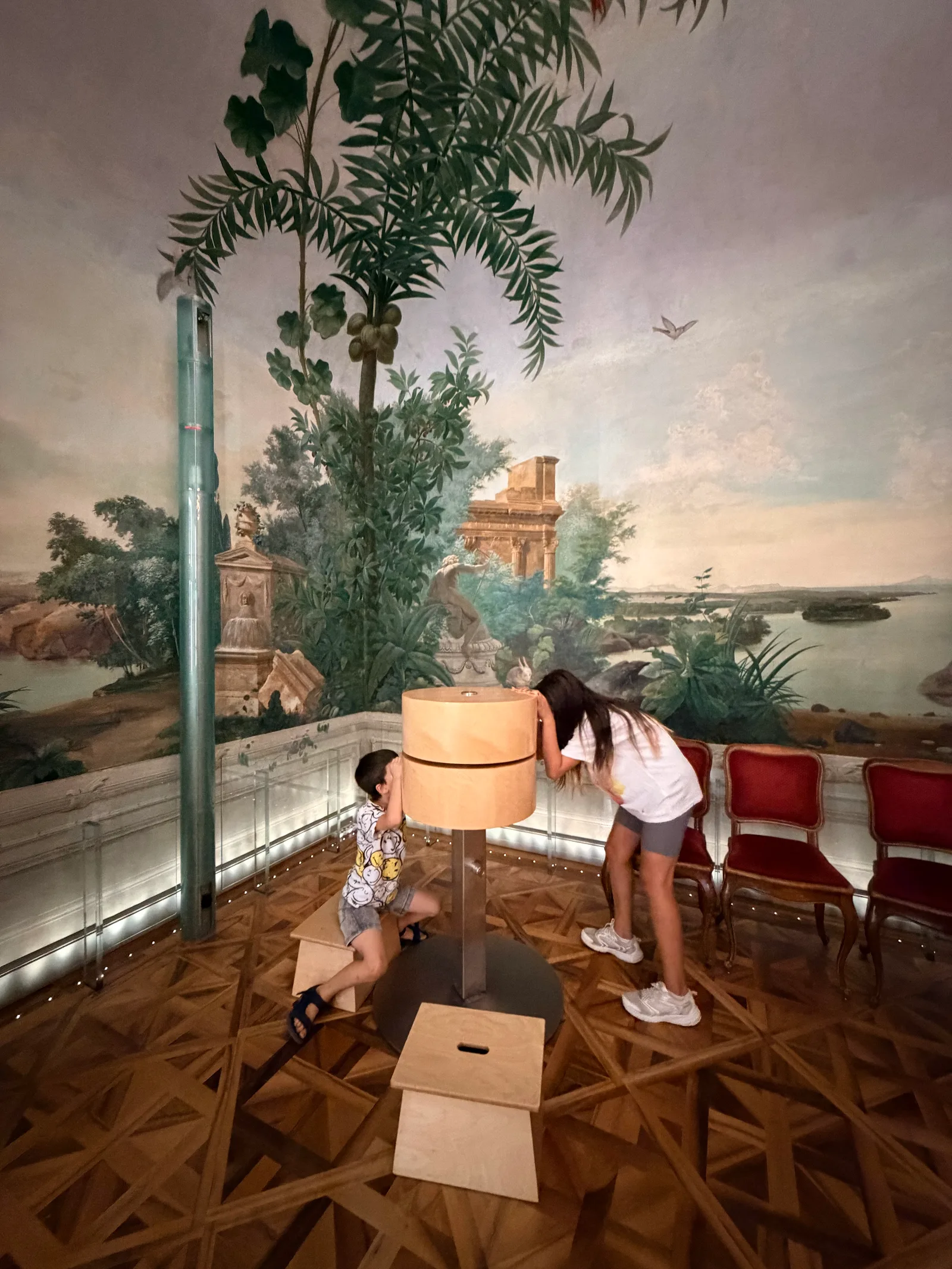 Main view at Children’s Museum Schönbrunn Palace Vienna — travel photo