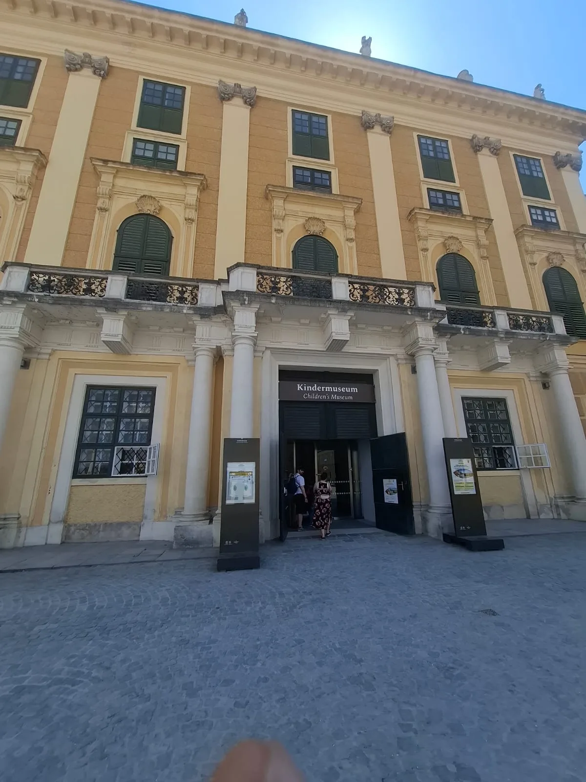 Details at Children’s Museum Schönbrunn Palace Vienna — travel photo
