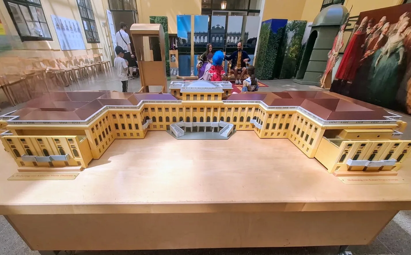 Atmosphere at Children’s Museum Schönbrunn Palace Vienna — travel photo