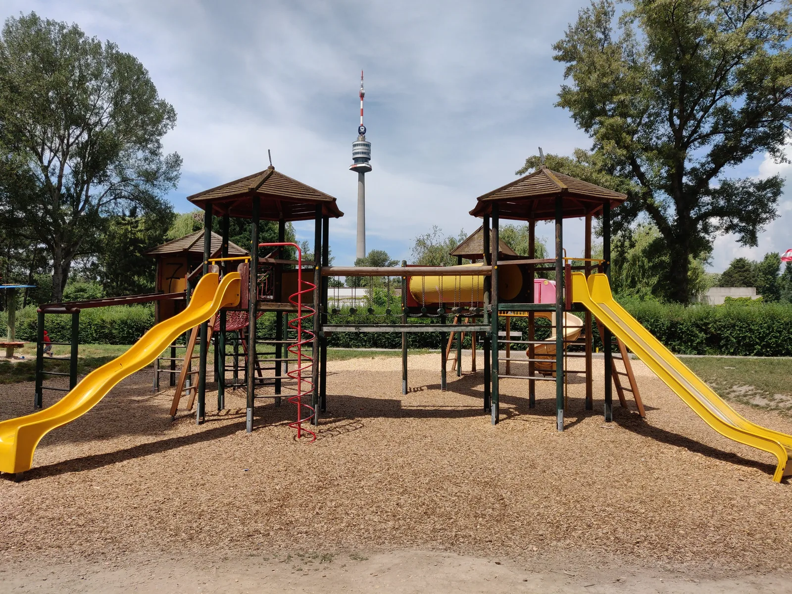 Main view at Donaupark Vienna — travel photo