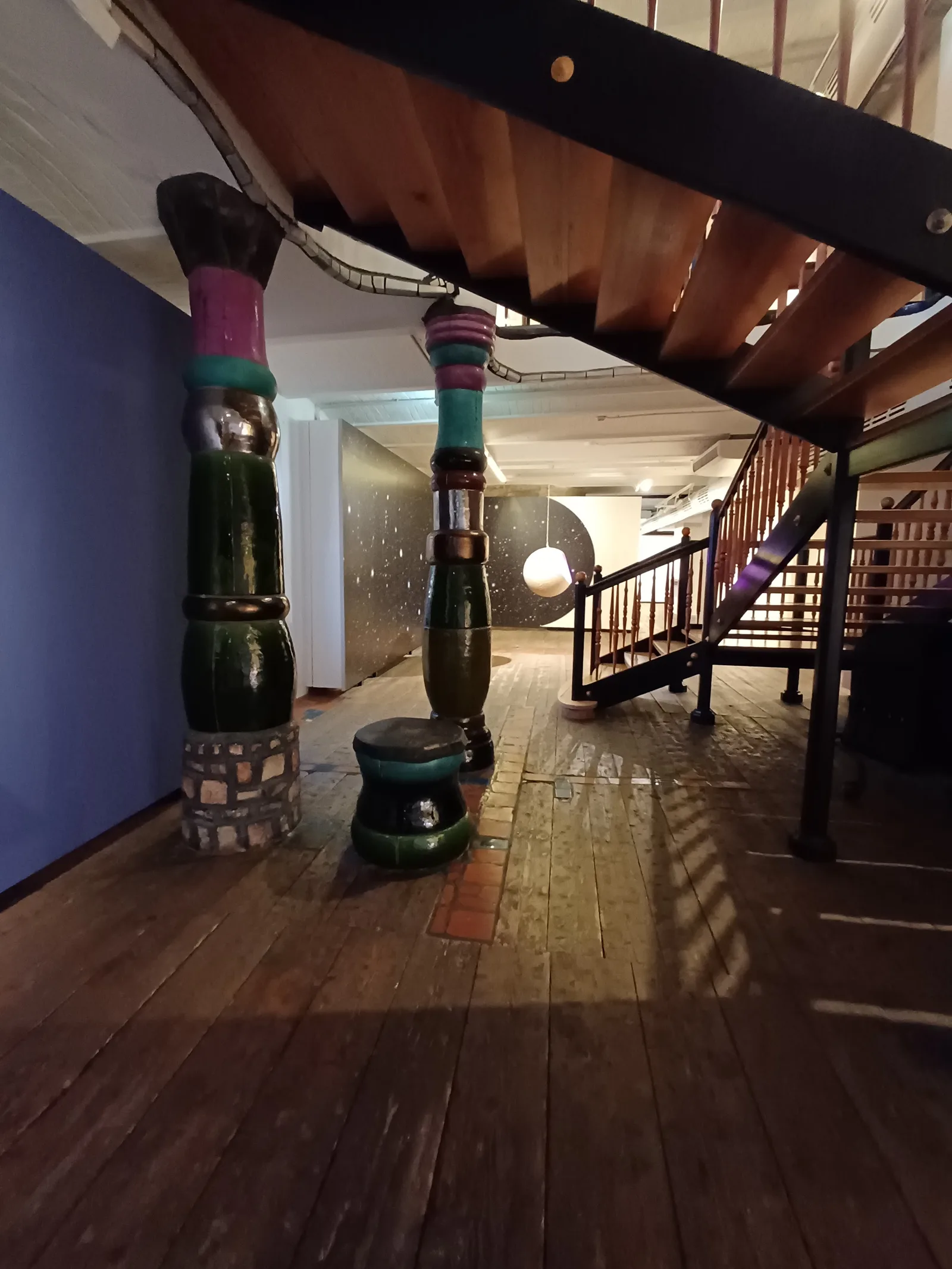 Main view at Kunst Haus Wien. Museum Hundertwasser Vienna — travel photo