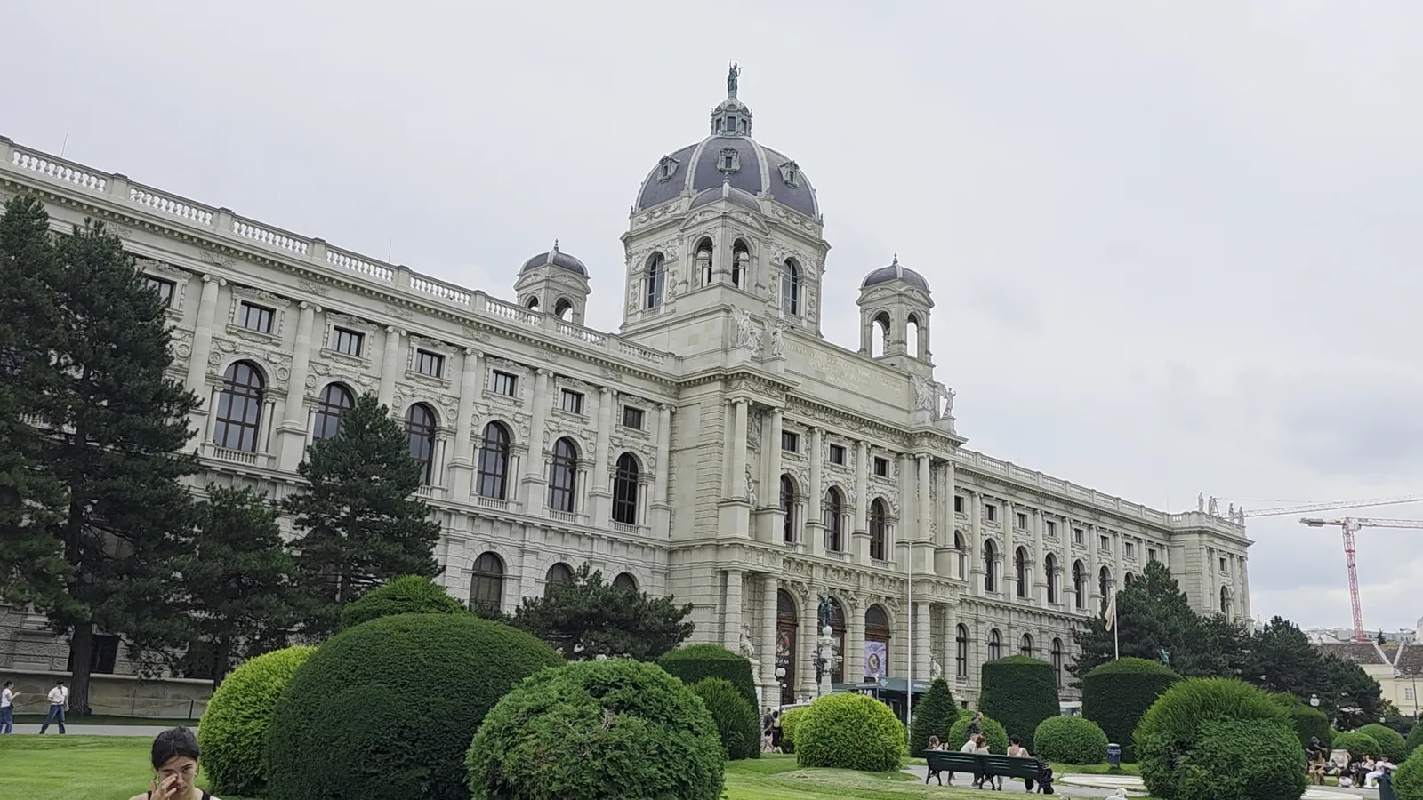 Main view at Kunsthistorisches Museum Wien Vienna — travel photo