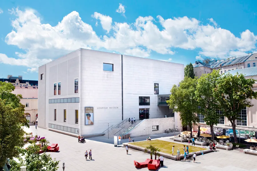 Interior at Leopold Museum Vienna — travel photo