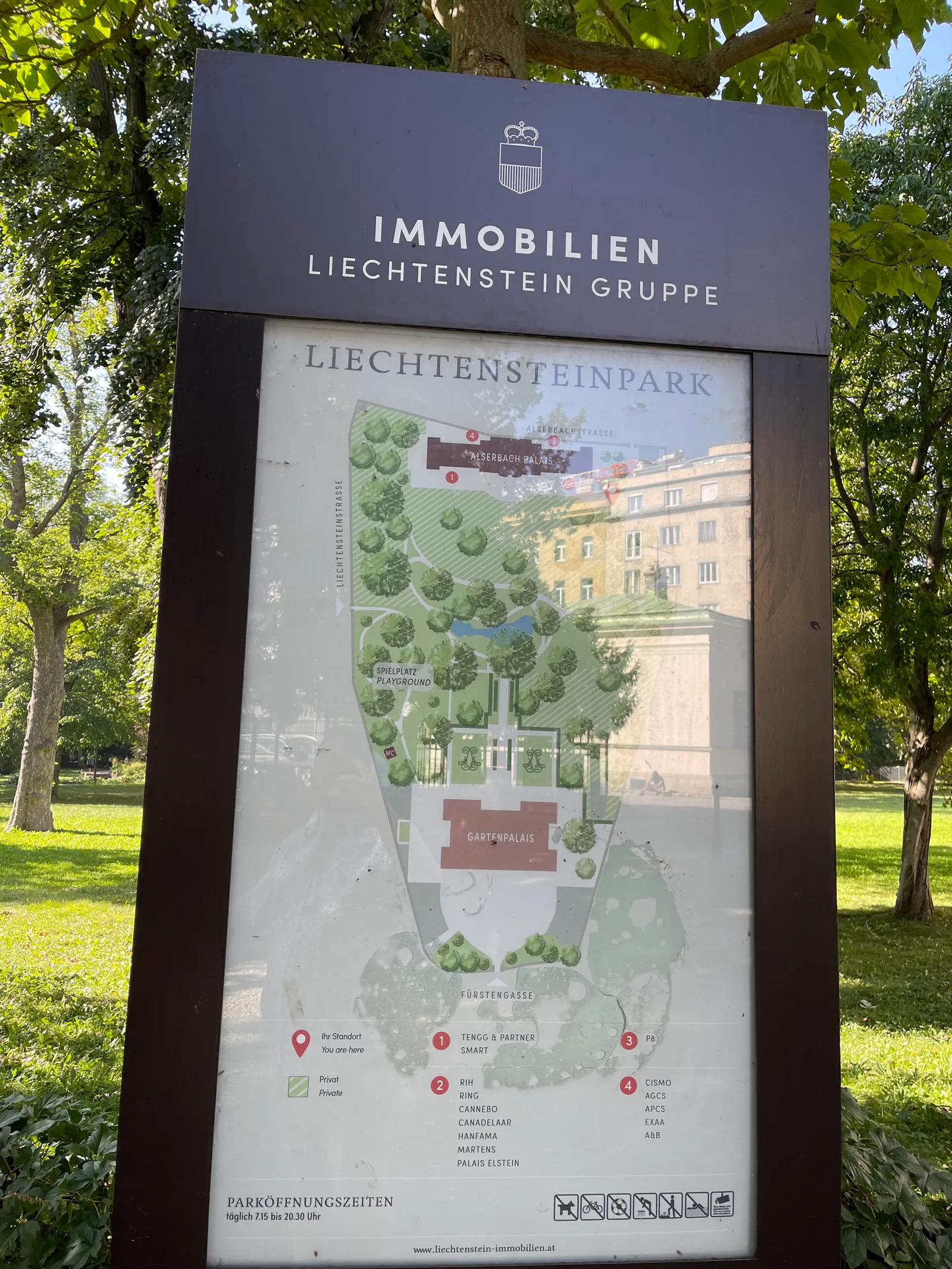 Interior at Liechtensteinpark Vienna — travel photo