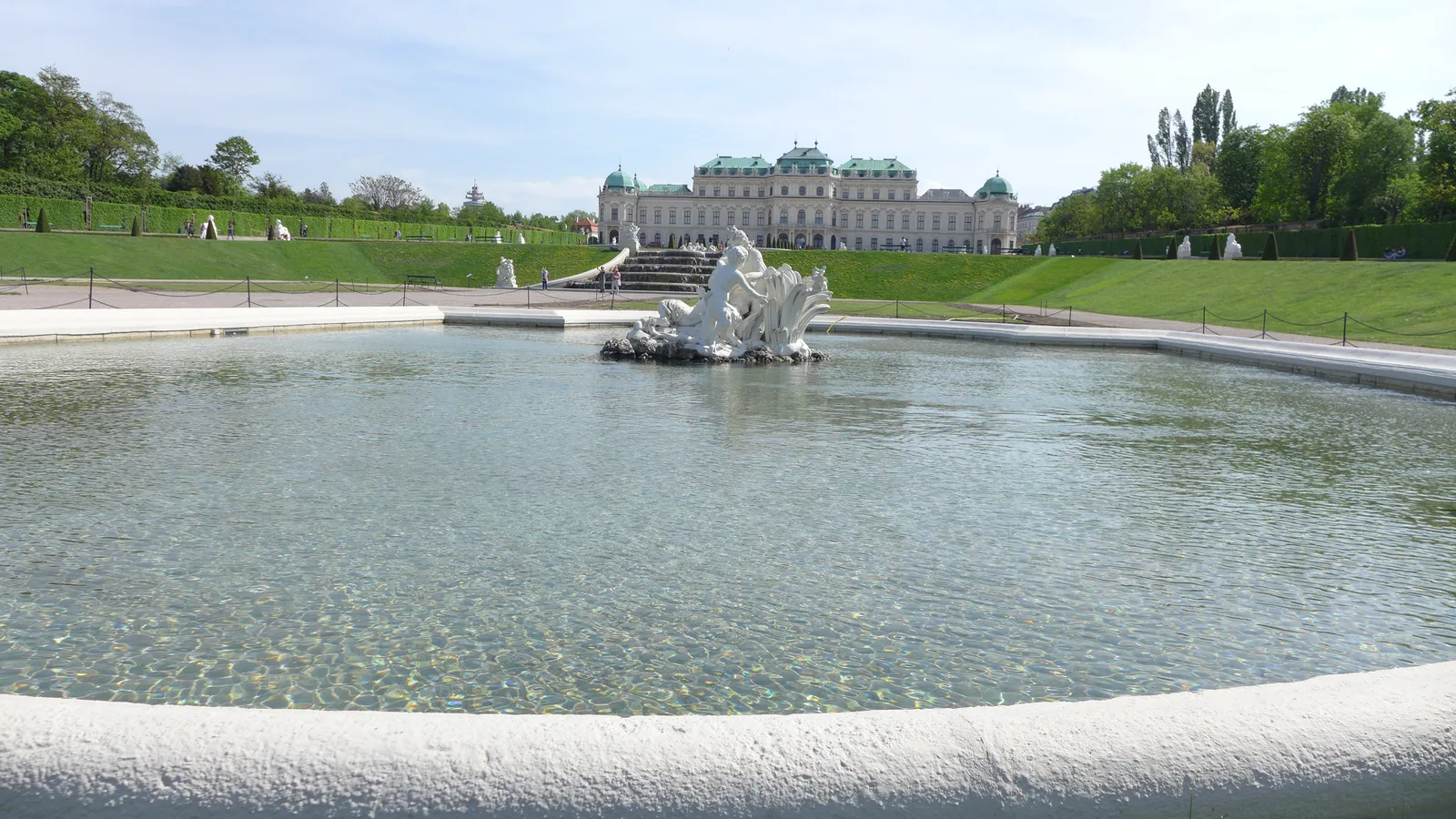 Interior at Lower Belvedere Vienna — travel photo