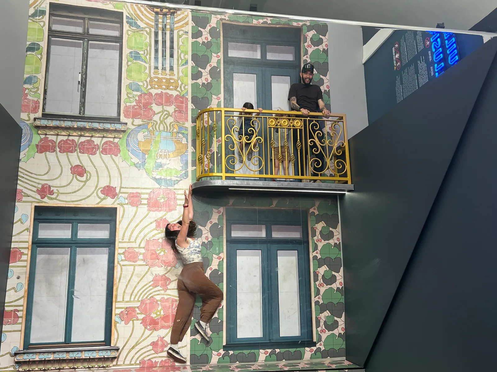 Atmosphere at Museum der Illusionen Vienna — travel photo