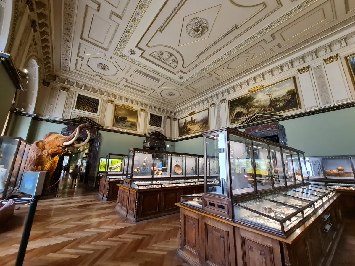 Interior at Museum of Natural History Vienna Vienna — travel photo
