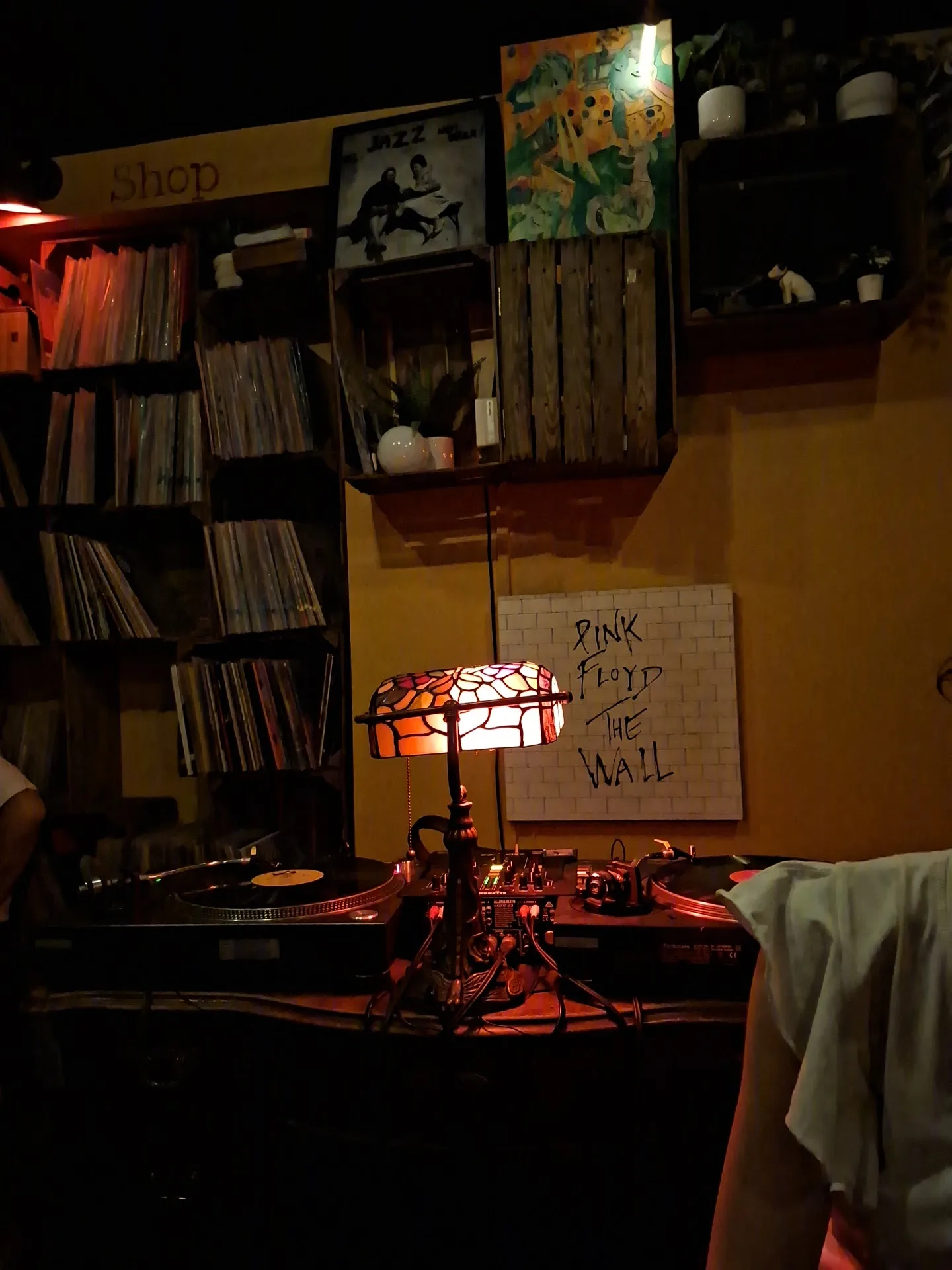 Interior at Needle Vinyl Bar Vienna — travel photo