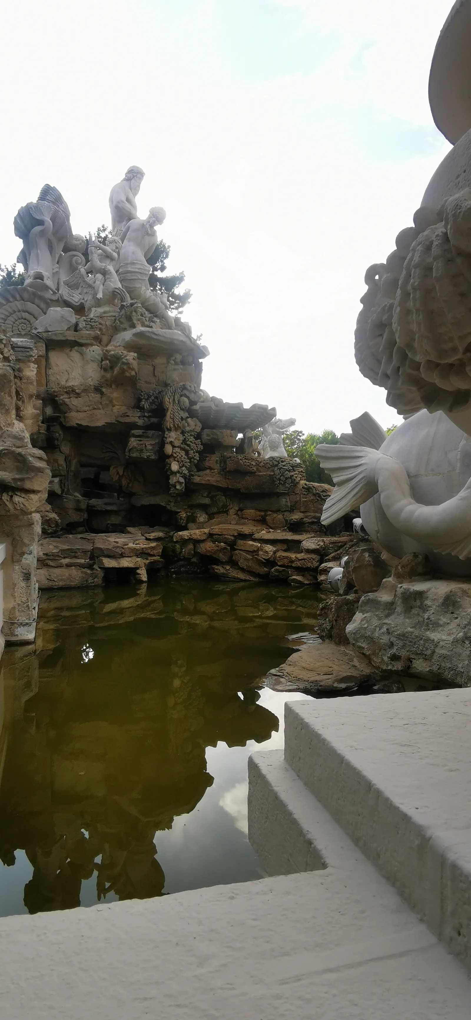 Main view at Neptune Fountain Vienna — travel photo