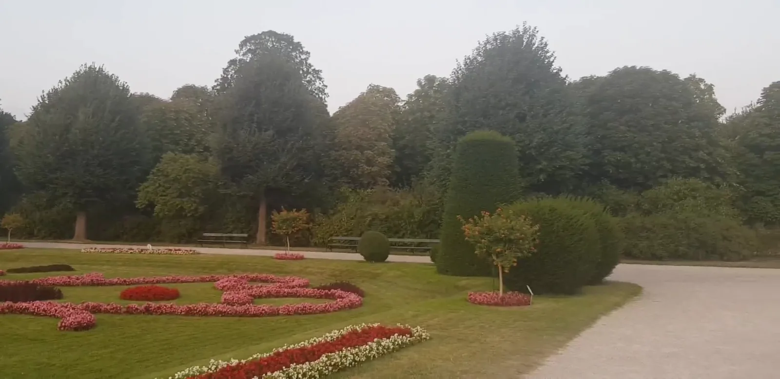 Interior at Palm House Garden Vienna — travel photo