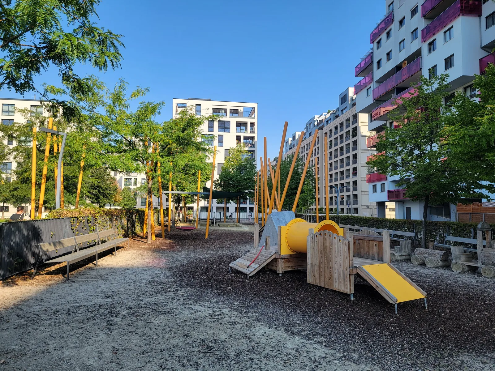 Main view at Rudolf-Bednar-Park Vienna — travel photo