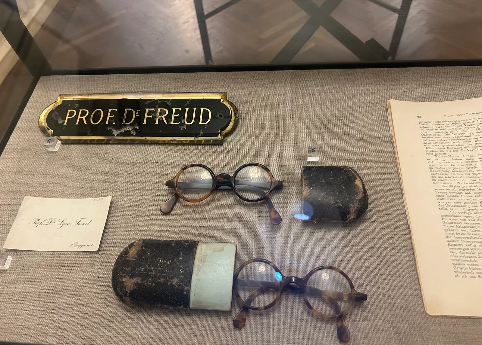 Interior at Sigmund Freud Museum Vienna — travel photo