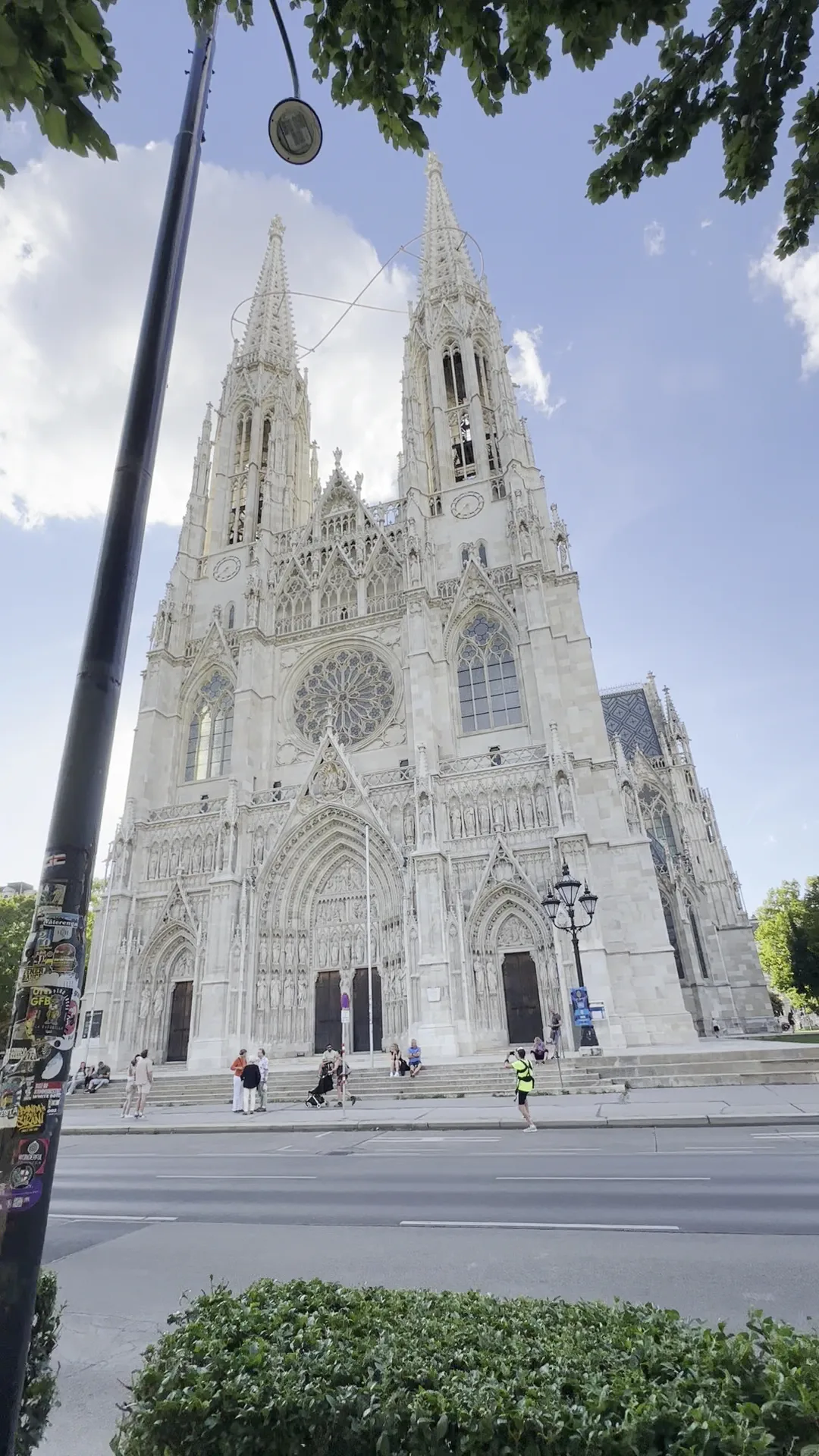 Main view at Sigmund Freud Park Vienna — travel photo