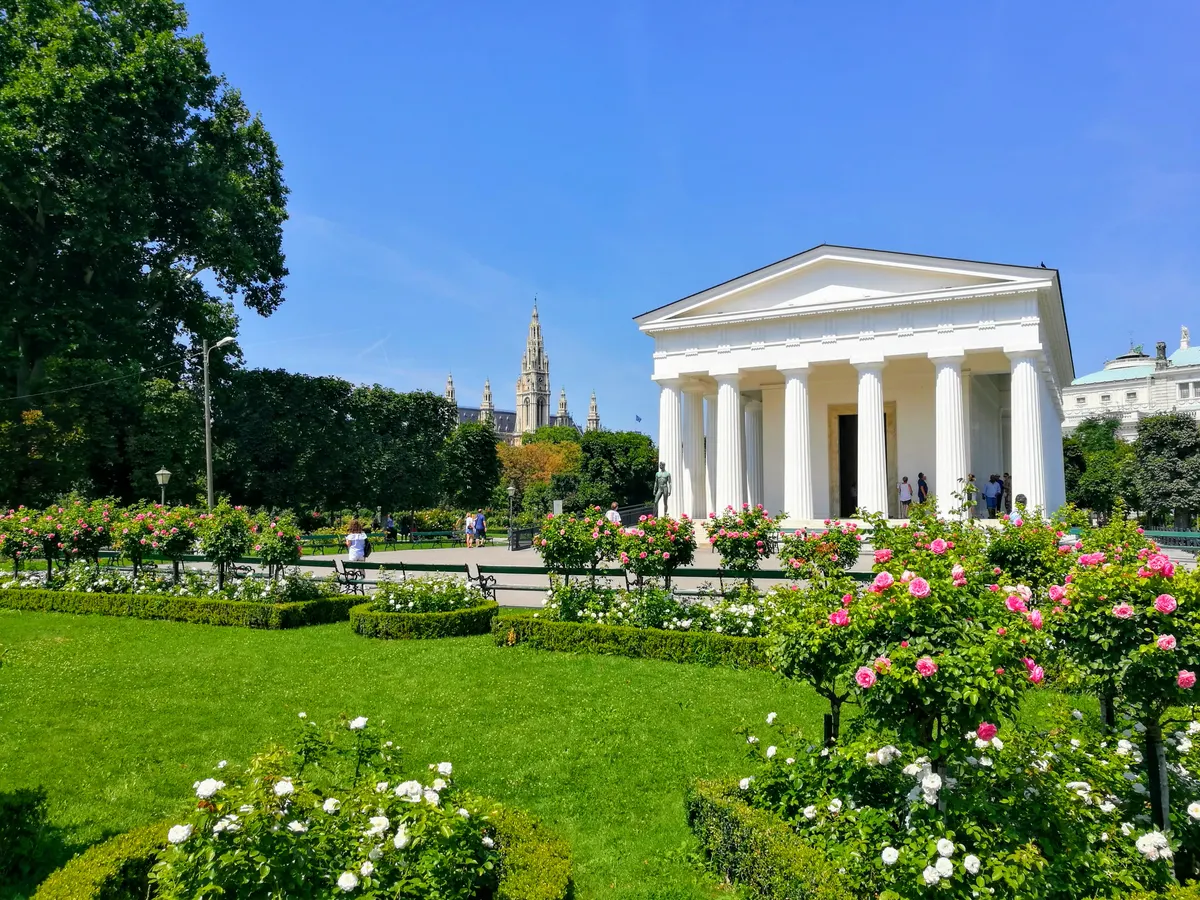 Details at Volksgarten Vienna — travel photo