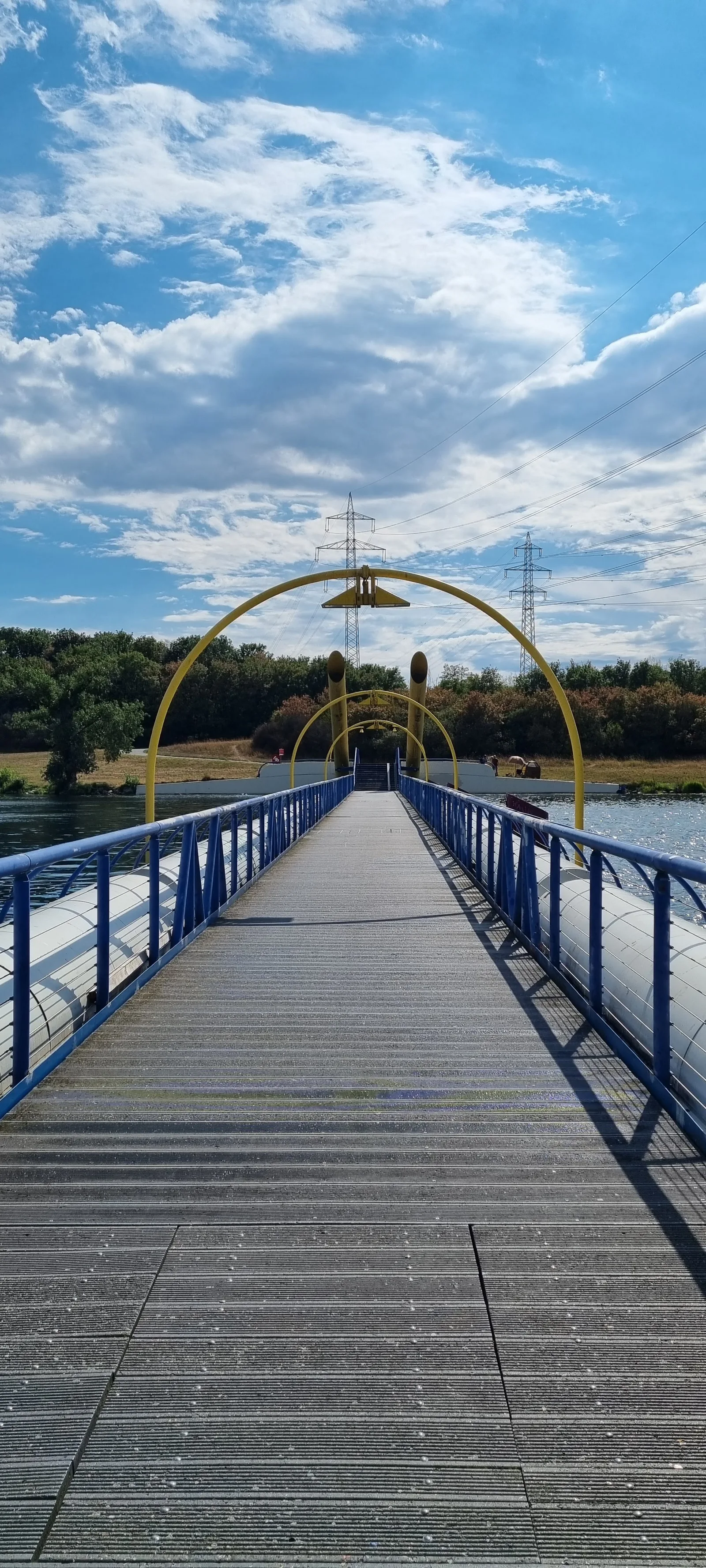 Details at Waluliso Bridge Vienna — travel photo