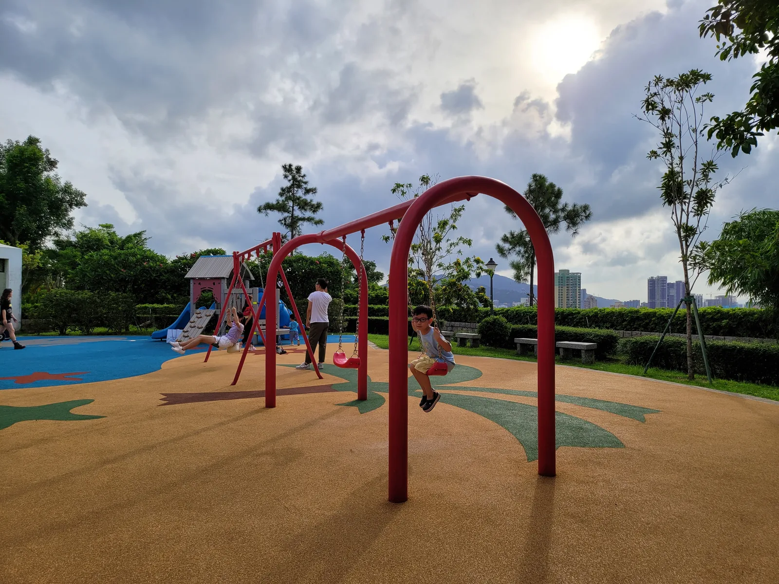 Atmosphere at Guia Hill Municipal Park Zhuhai — travel photo