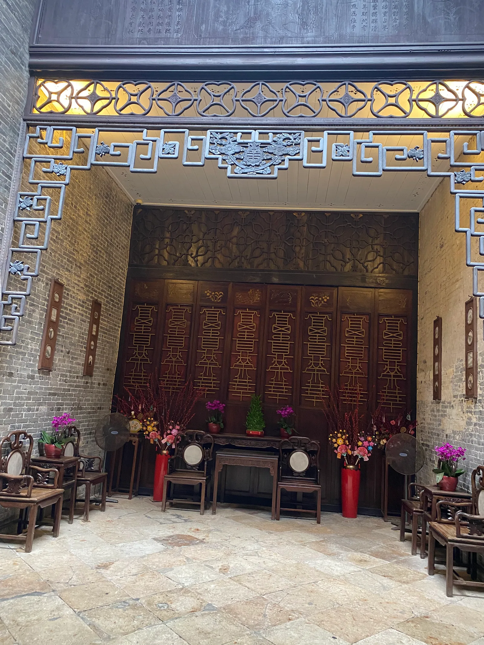Interior at Lou Kau Mansion Zhuhai — travel photo