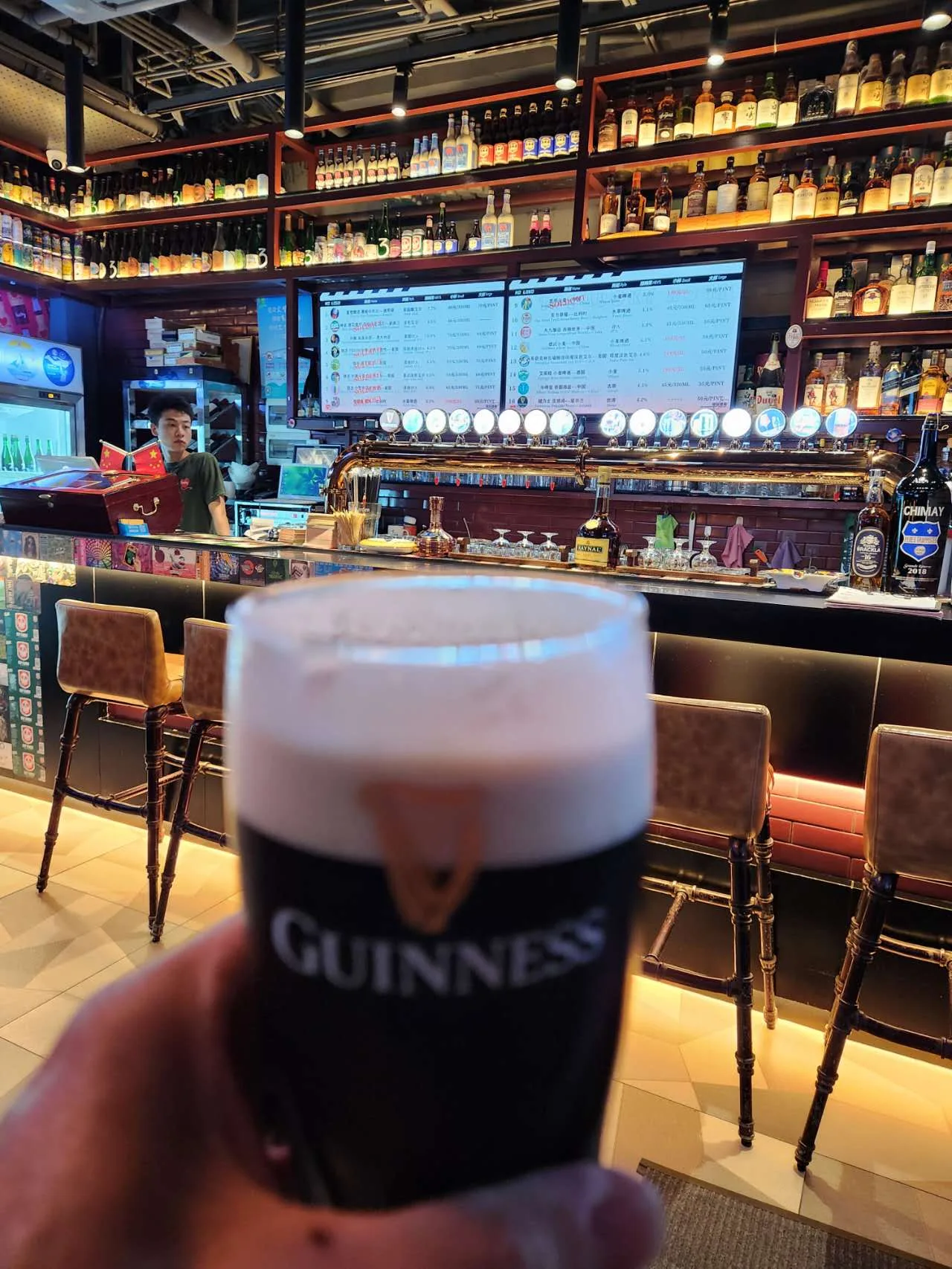 Interior at Lucky House Bar Zhuhai — travel photo