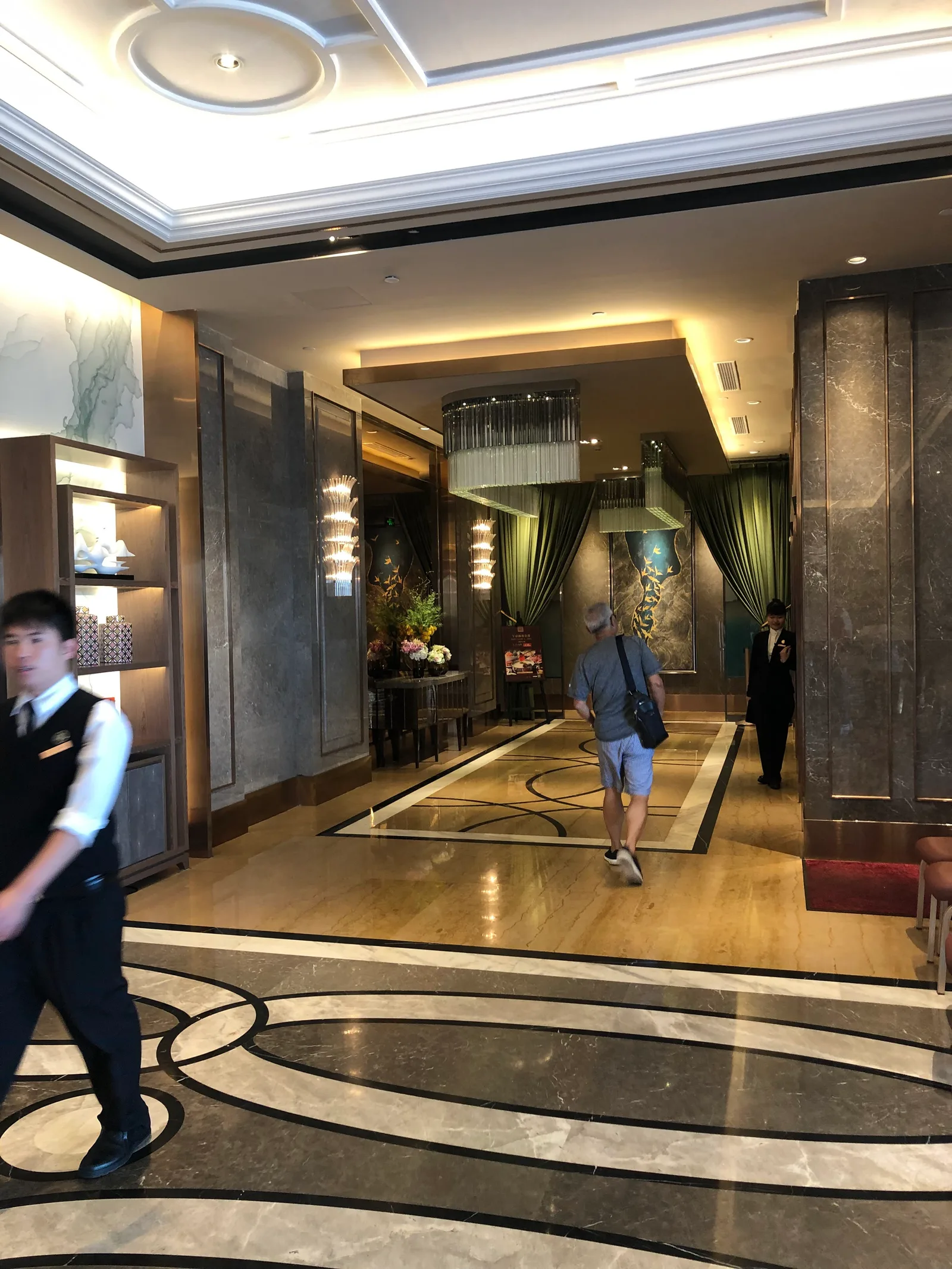 Interior at Zhuhai Cultural Center Gongbei Theater Zhuhai — travel photo