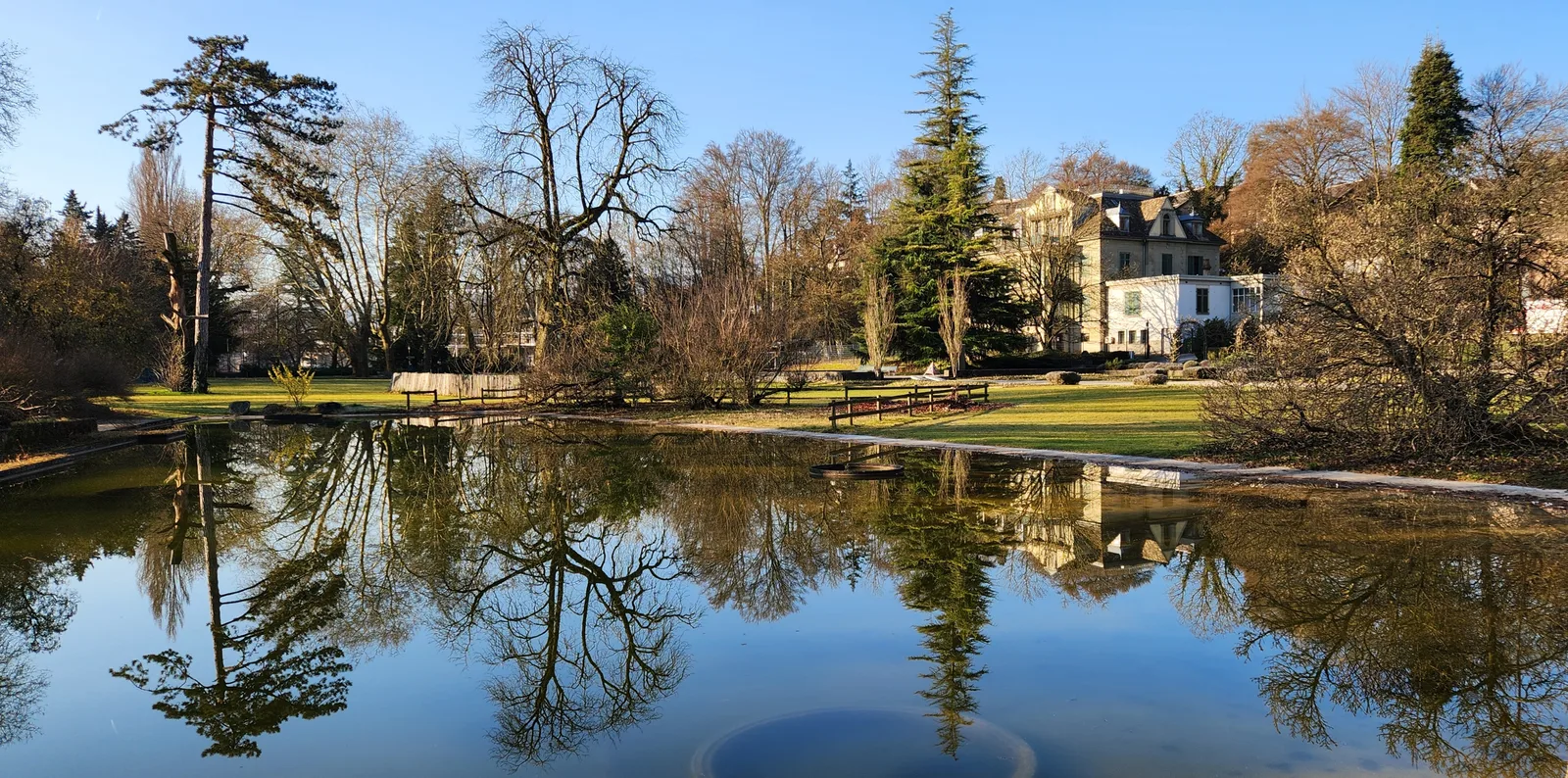 Details at Belvoirpark Zurich — travel photo