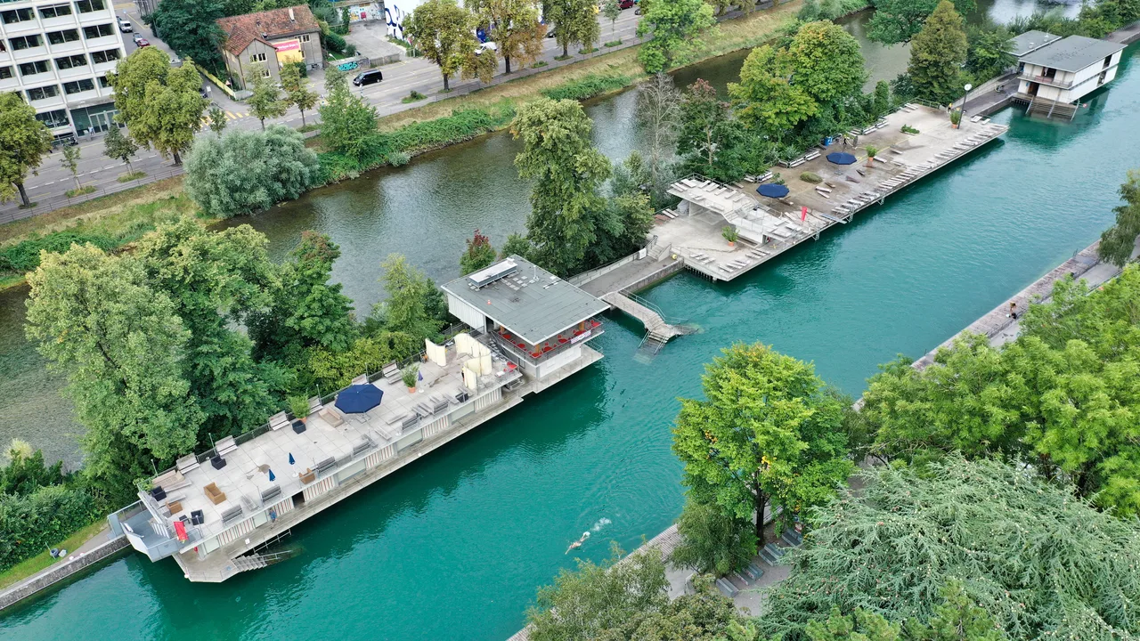 Flussbad Oberer Letten — hidden gems guide Zurich