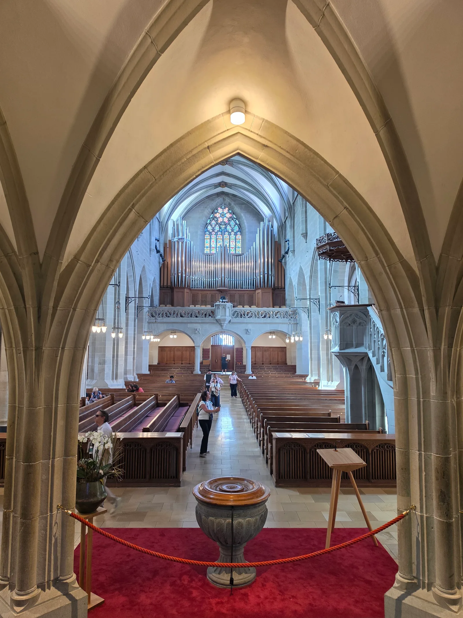 Main view at Fraumünster Church Zurich — travel photo