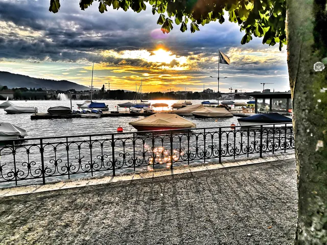 Historische Quais am Zürichsee