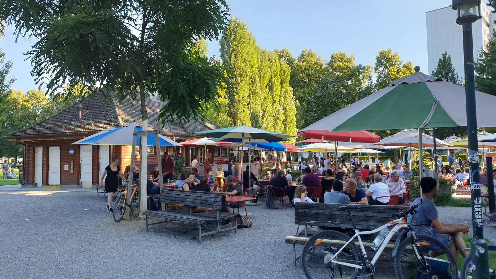 Interior at Josefwiese Zurich — travel photo