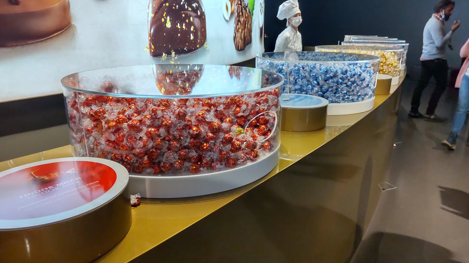 Interior at Lindt Home of Chocolate Zurich — travel photo