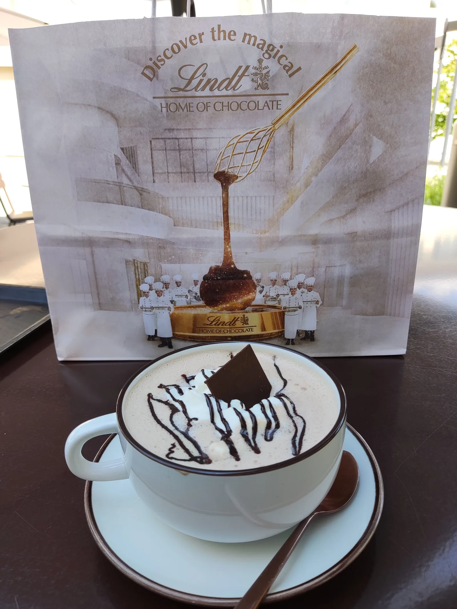 Details at Lindt Home of Chocolate Zurich — travel photo