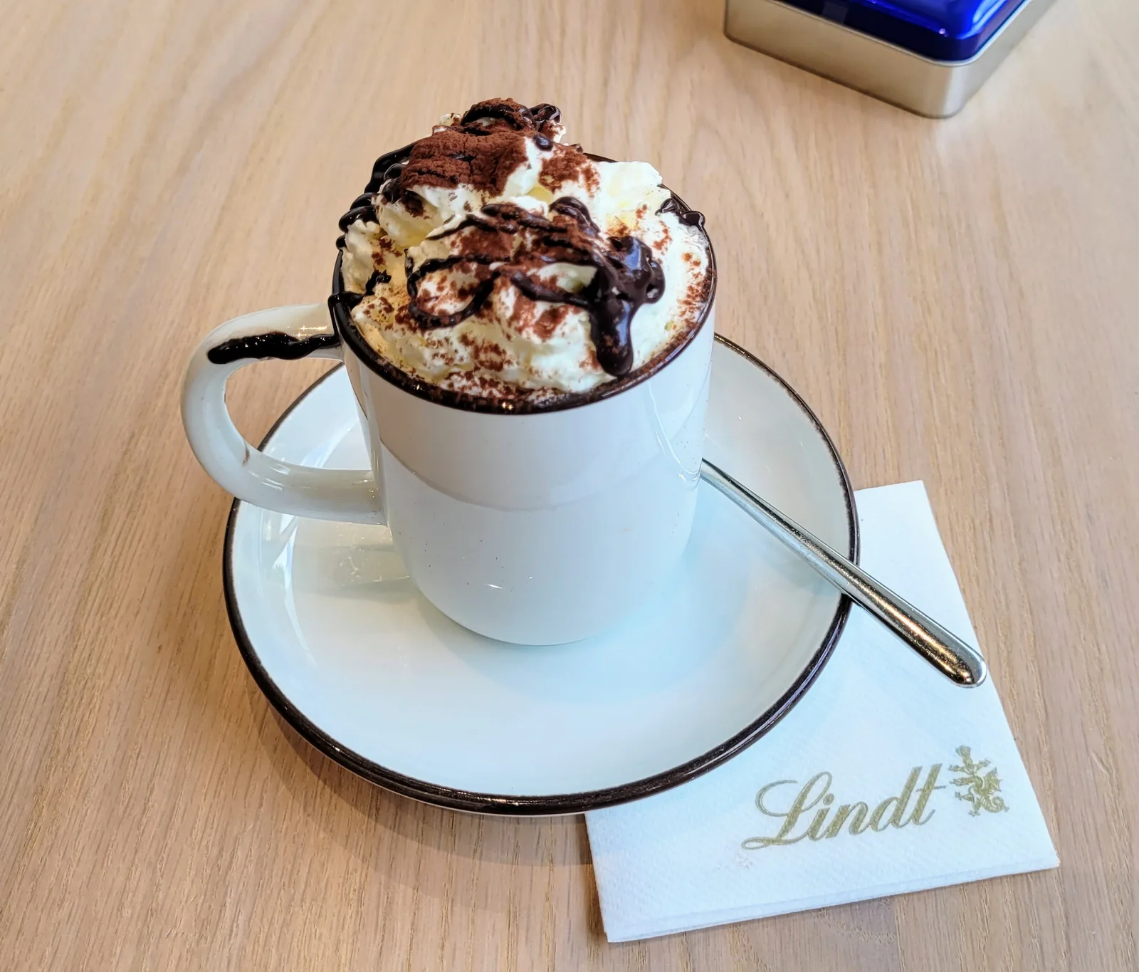 Atmosphere at Lindt Home of Chocolate Zurich — travel photo
