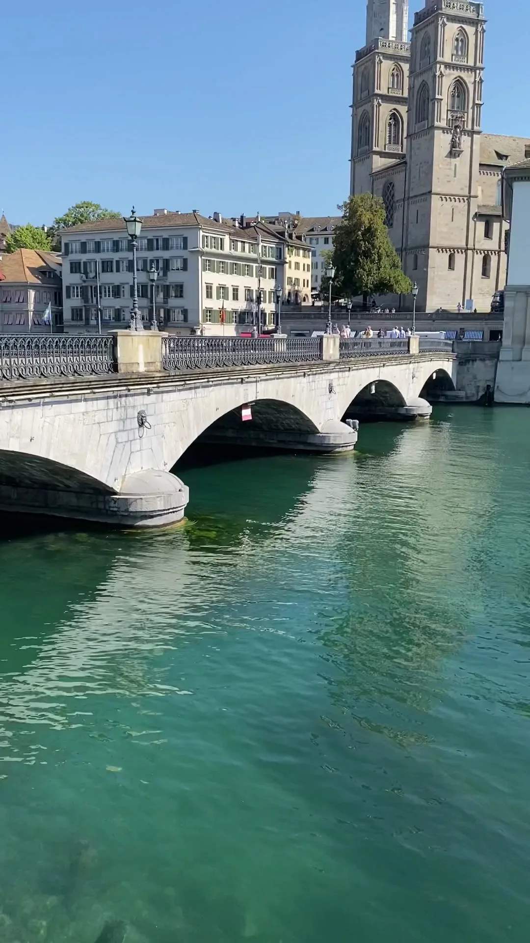 Interior at Münsterbrücke Zurich — travel photo